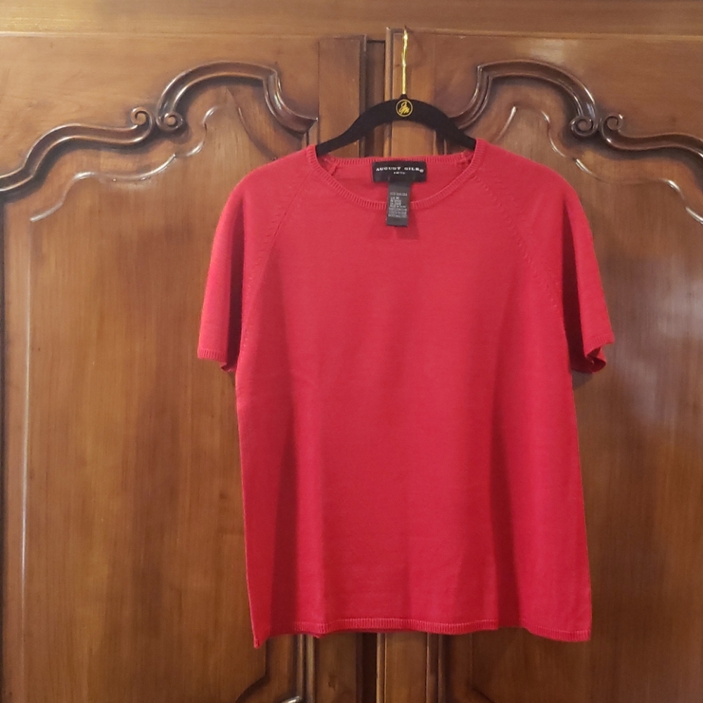 August Silk Sweater